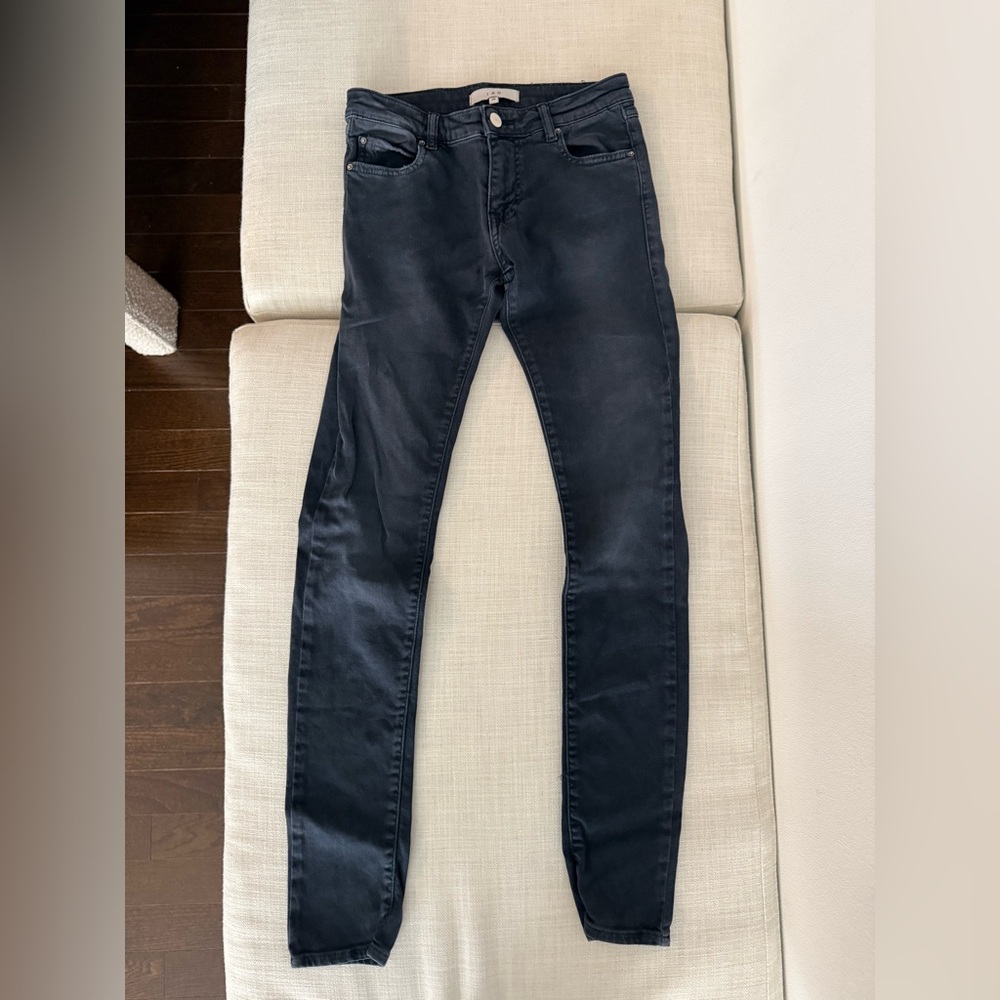 IRO navy blue skinny jeans - 26
